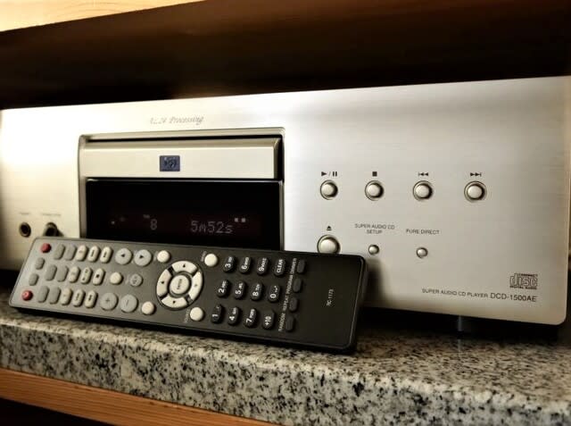 DENON DCD-1500AE やっぱりCD専用プレーヤー - 院長の趣味 DENON DCD-1500AE やっぱりCD専用プレーヤー - 院長の趣味