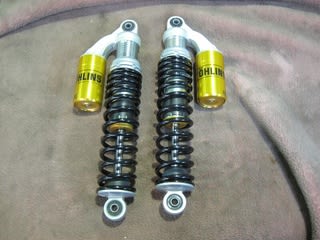 BMW 2本サス R100RS リアサスペンション交換。 - yuki's-Diary