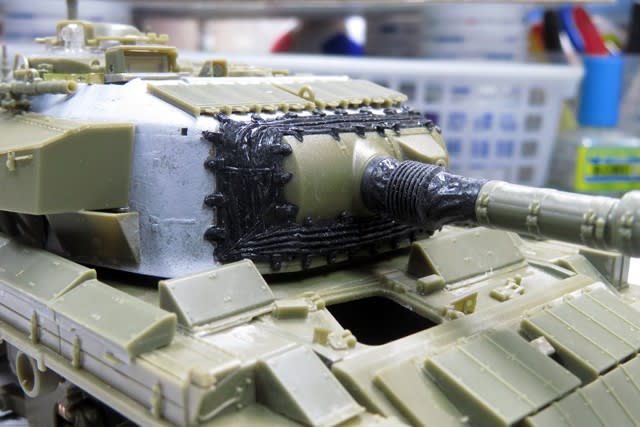 IDF SHOT' CAL D イスラエルセンチュリオン 1/35 #4 組立終了