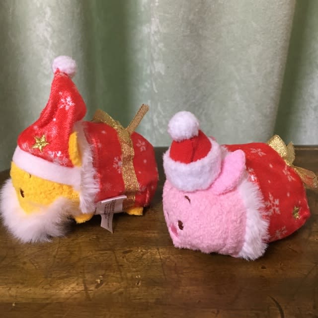 275 ディズニーストア×クリスマス 2016×ツムツム ぬいぐるみ