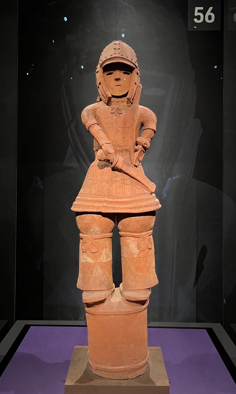埴輪 挂甲武人 - Wikipedia