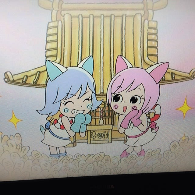 オコリン坊 & ニコリン坊 擬人化 缶バッジ 【おじゃる丸