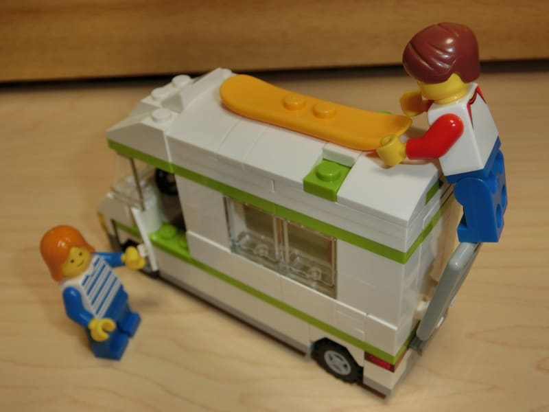 レゴ (LEGO) シティ レゴ (LEGO)の町 キャンピングカー 7639-