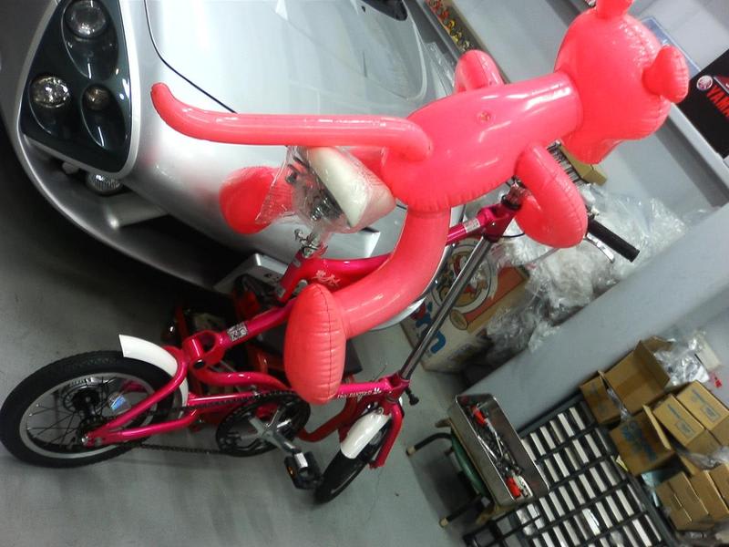 STRIDAソックリなピンクパンサー自転車! - 毎日が STRIDAソックリなピンクパンサー自転車! - 毎日が