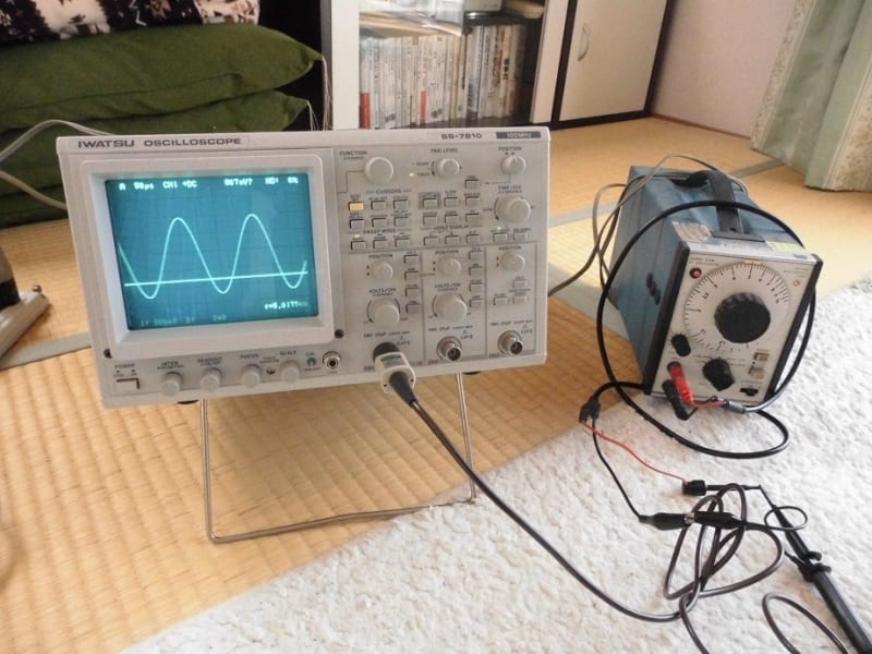 オシロスコープ100MHz 岩崎通信SS-7810の購入について - 韜晦 オシロスコープ100MHz 岩崎通信SS-7810の購入について - 韜晦