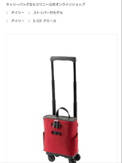 スワニーのキャリーバックを買ってもらった♪ - ばたばた日記２