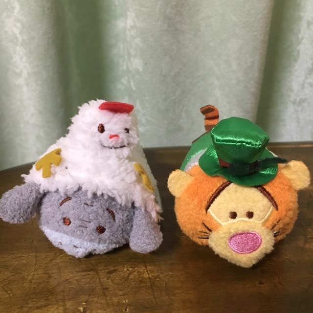 275 ディズニーストア×クリスマス 2016×ツムツム ぬいぐるみ