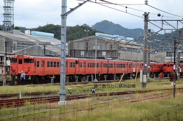 JR西日本 米子(2022.9.28) キハ47形、キハ40形 鬼太郎列車