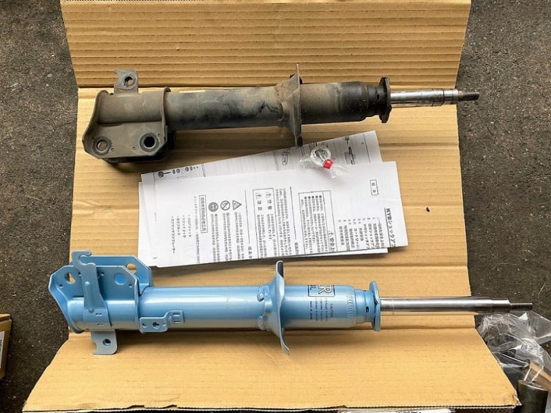 ダイハツ・ムーヴ（L902S）の足回りリフレッシュ その1