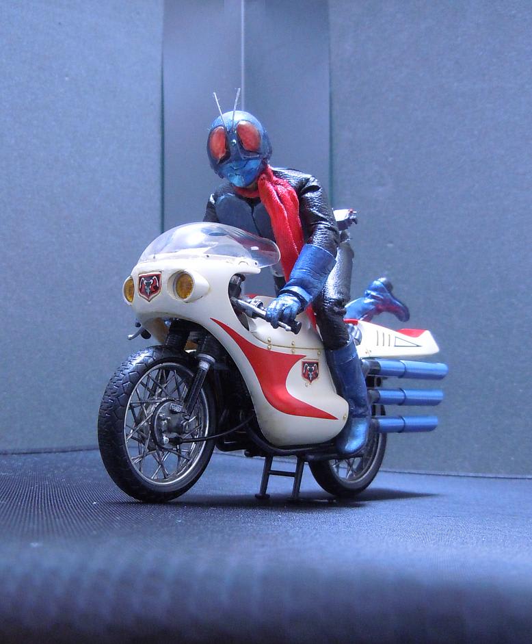 ポピニカ魂 サイクロン号 旧1号ライダー 改造 - aBa Contract Ride