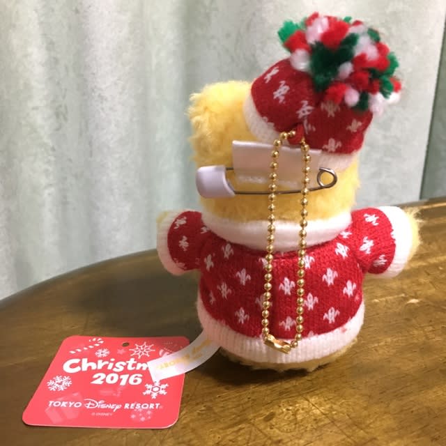 289 TDL×ディズニー クリスマス 2016×くまのプーさん×ぬいぐるみ