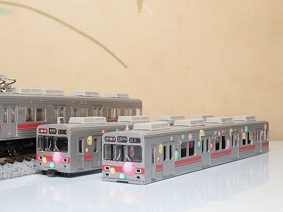 ボディと屋根だけ再利用。GMの東急9000系シャボン玉キットを直す