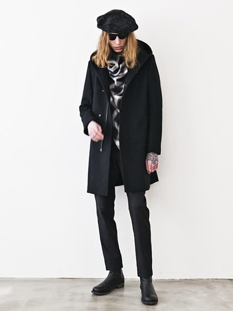 KAZUYUKI KUMAGAI 17-18 AW / HOODED ZIP-UP COAT - ATTACHMENT KAZUYUKI KUMAGAI 17-18 AW / HOODED ZIP-UP COAT - ATTACHMENT