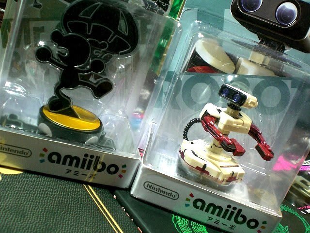 Nintendo amiibo(アミーボ) パックマン、マリオ(クラッシック