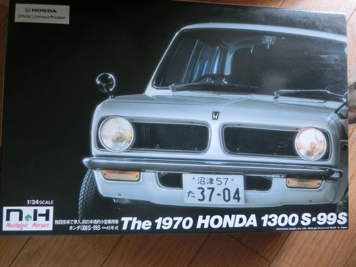 1/24童友社ホンダ1300 99セダン製作記 製作開始 - sportscar graphic