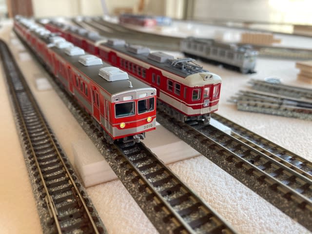 MicroAce 神戸電鉄3000系・中期型・新塗装の入線 - ぼち吉鉄道 MicroAce 神戸電鉄3000系・中期型・新塗装の入線 - ぼち吉鉄道