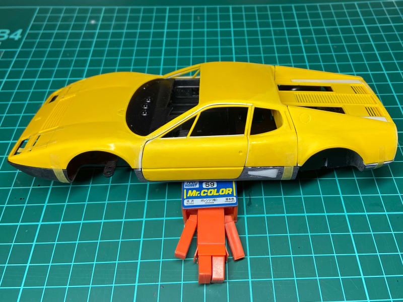 マルイ 1/24 フェラーリ512BB（その5） - Dig it ちゃぶ台カー