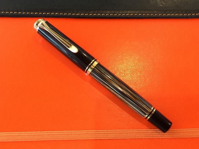 Pelikan M400 EF 細字研ぎ出し / ペリカン M400 EF 細字研ぎ出し