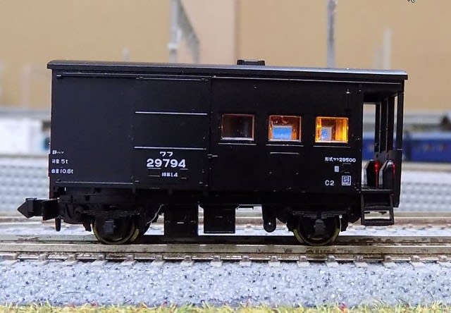 KATO 貨車 西武鉄道ワフ101 室内灯(電球色) 貨物室側テール