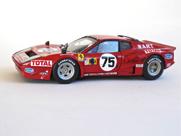 1/24 MARUI FERRARI 365 GT4 BB LE MANS 完成！ - sportscar graphic