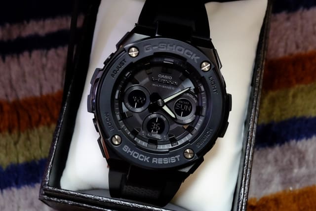 オールブラックのG-SHOCK購入 G STEEL GST-W300G-1A1JF - Open オールブラックのG-SHOCK購入 G STEEL GST-W300G-1A1JF - Open