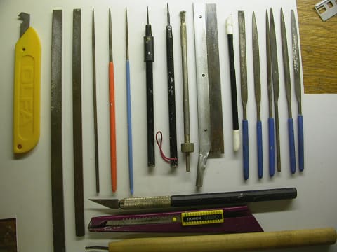 私の鉄道模型工作工具＆道具 - 鉄道模型工作記録帳