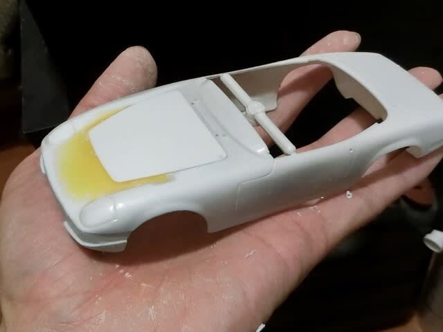 1/24グンゼ改造 ロータスエランスプリント 製作開始 - sportscar