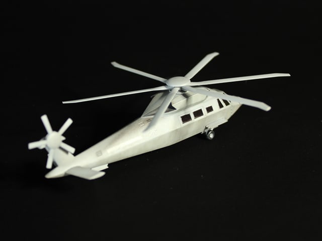 1/144 ドラゴンモデル ステルスヘリコプター 2機セット 塗装
