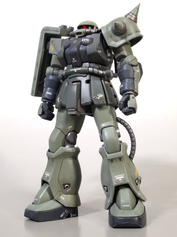 HGUCザクⅡF2型 完成 - 仁ちゃん家 ～ガンプラ作りたい建築系