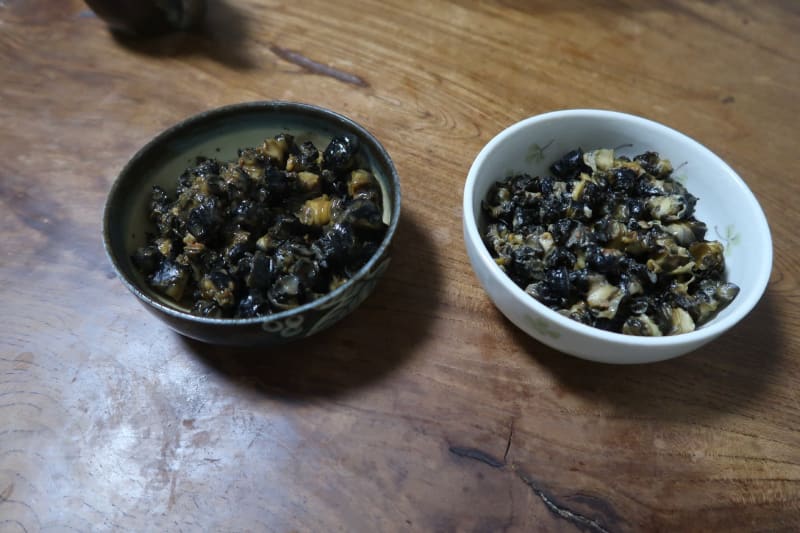 ジャンボタニシ除草 そして料理 地場 旬 自給