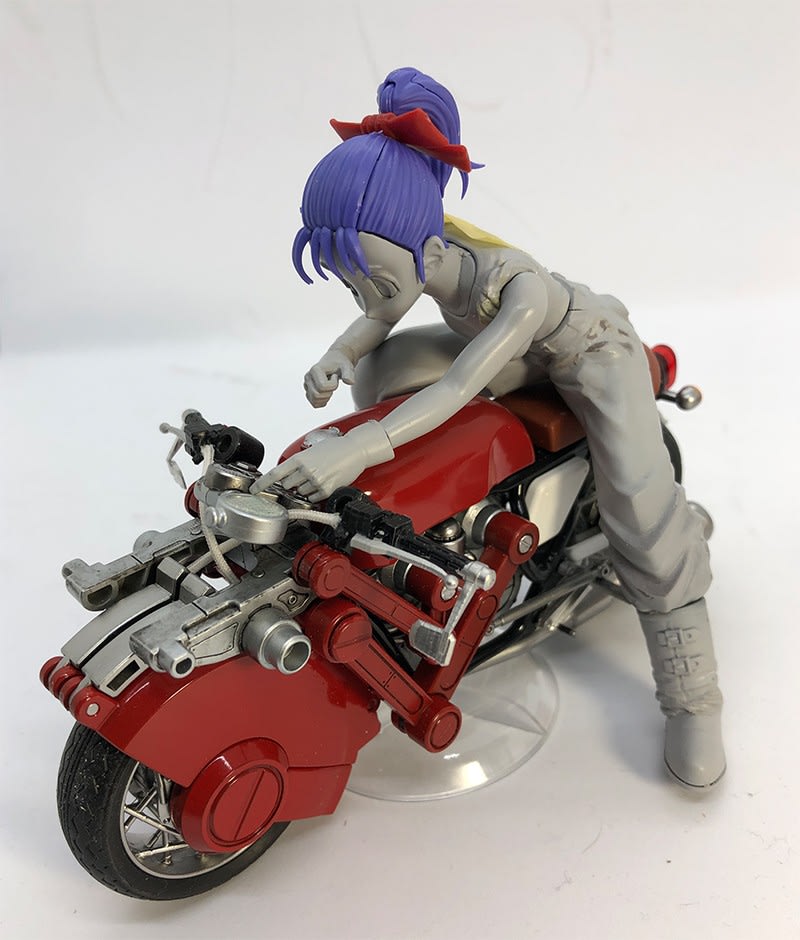 ブルマの可変式NO.19バイク制作記 其の一 - あるがままのプラモ人生 ブルマの可変式NO.19バイク制作記 其の一 - あるがままのプラモ人生