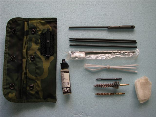 ライフルクリーニングキット M4/M16 5.56MM 米軍放出品の商品