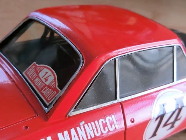 1/24モデラーズ ランチアフルビアラリー 完成 - sportscar graphic