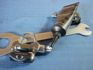 DURA-ACE PD-7810 ペダルの 取り付け - Kinoの自転車日記 DURA-ACE PD-7810 ペダルの 取り付け - Kinoの自転車日記
