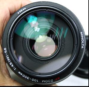ミノルタAF100-300￼APO TELE Zoom F4.5 - レンズ(単焦点)