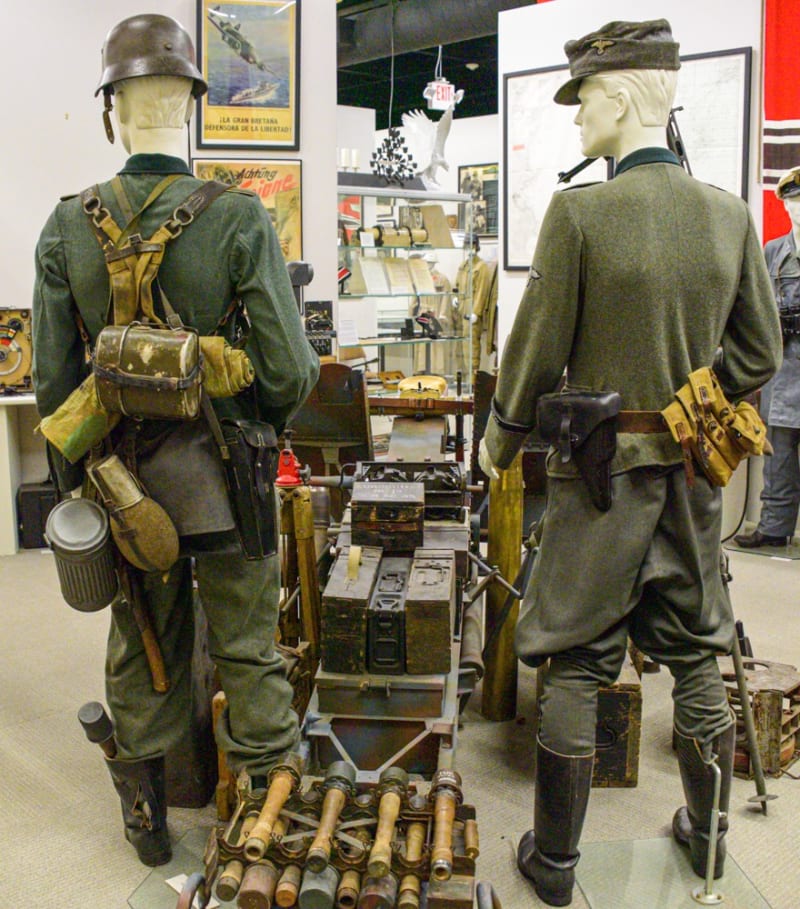 ドイツ軍の軍装備〜ボストン 第二次世界大戦国際博物館 - ネイビー