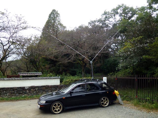 7/21MHz用 Vダイポール 車載してみました - アマチュア 7/21MHz用 Vダイポール 車載してみました - アマチュア