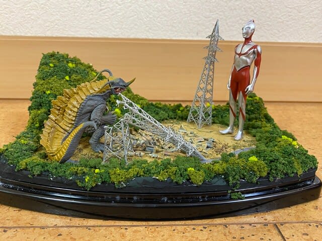 シン・ウルトラマンのジオラマ - おもちゃのまちの正太郎ブログ