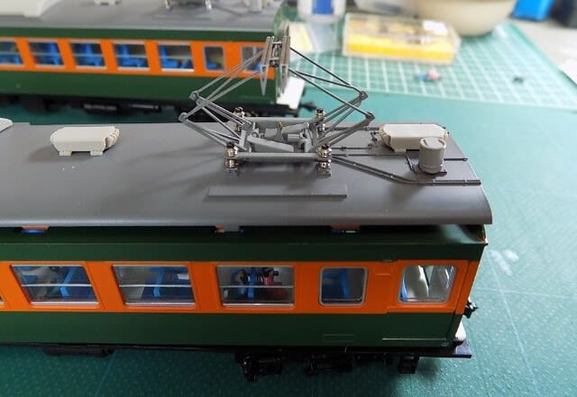 1/80】KATOの165系電車からパンタグラフを交換する