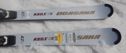 2023シーズンモデルのスキー板，試乗レポートその21…OGASAKA KEO'S XX ...