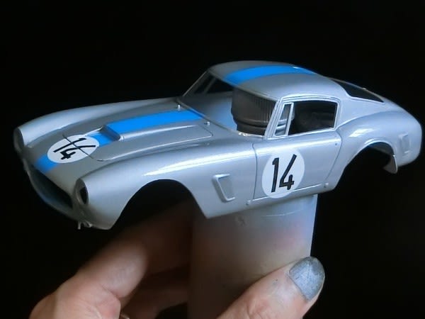 1/24グンゼ改造 フェラーリ250GT SWB 完成！ - sportscar graphic