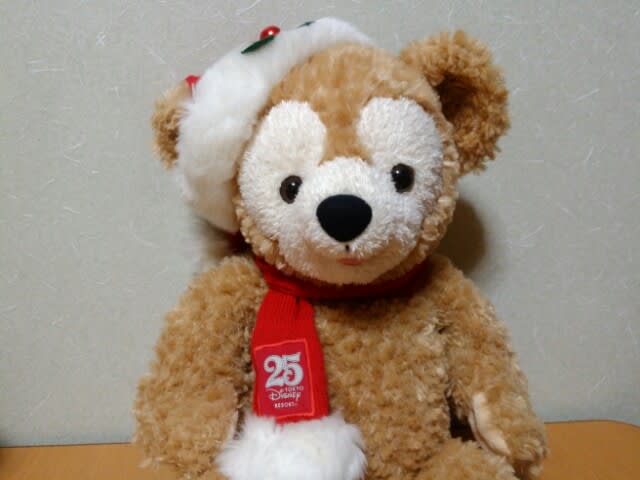 リサイクルで見つけたTDR25周年クリスマスダッフィーをお迎え
