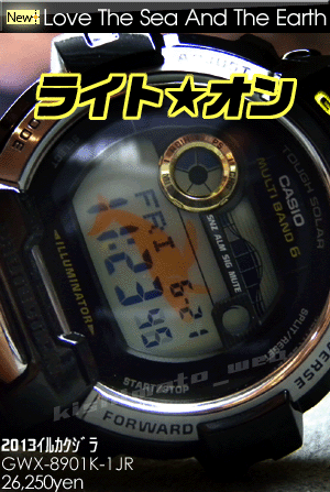 CASIO 2013年イルカクジラ限定GWX-8901K-1JR|アクセサリー、時計 CASIO 2013年イルカクジラ限定GWX-8901K-1JR|アクセサリー、時計