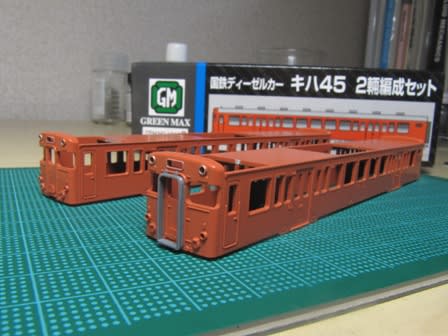 GMキハ45形キットを作る(その1) - いなば路快速の日記帳