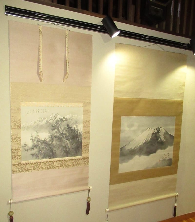 忘れ去られた画家 水墨山水図 松林桂月筆 - 夜噺骨董談義