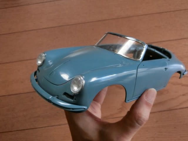 1/16 レベル ポルシェ356C製作中3 - sportscar graphic