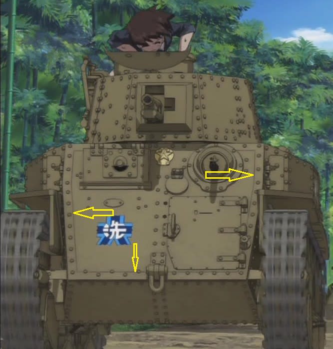 アヒルさんチーム 八九式中戦車甲型 作ります !! その1 - 気分は 