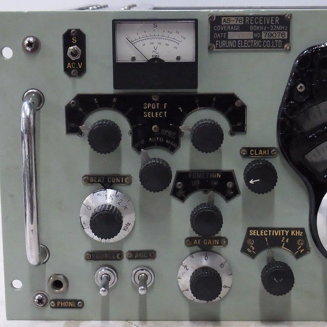 オークションウォッチ 「古野 フルノ AS-76 全波受信機 小林無線 オークションウォッチ 「古野 フルノ AS-76 全波受信機 小林無線