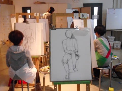 徹底的に木炭・人物画－裸婦デッサン－」ご案内☆ - SAKURA Artsalon Osaka