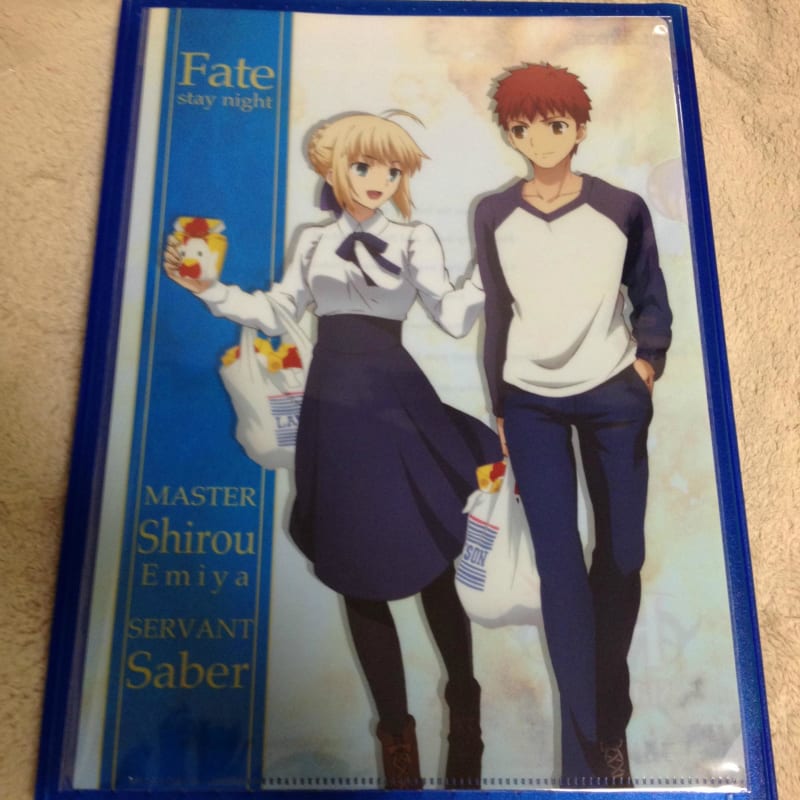 Fate／stay night ローソン クリアファイル 4種セット【当選品